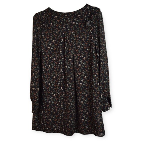 Lucca Dress S Womens Floral Print Cottage Core Long Sleeve Button Lined Boho - Picture 11 of 12